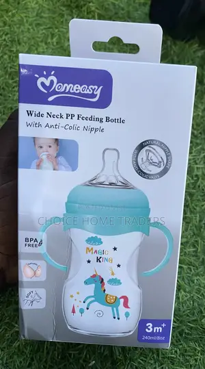 Wide Neck Feeding Bottle/Chuchu Ya Mtoto