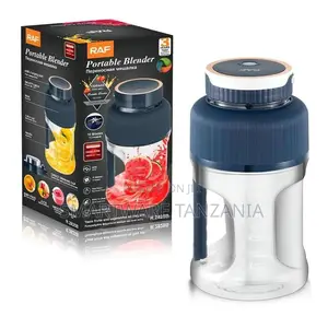 Raf Travel Blender 80w Blue Usb Rechargeable 10 Blade System