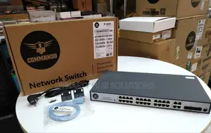E2000-24gp+8cf 24ports Gigabit Poe Manageable Commando Switch