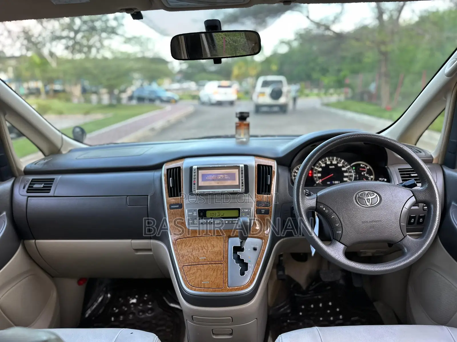 Toyota Alphard 2007 Black