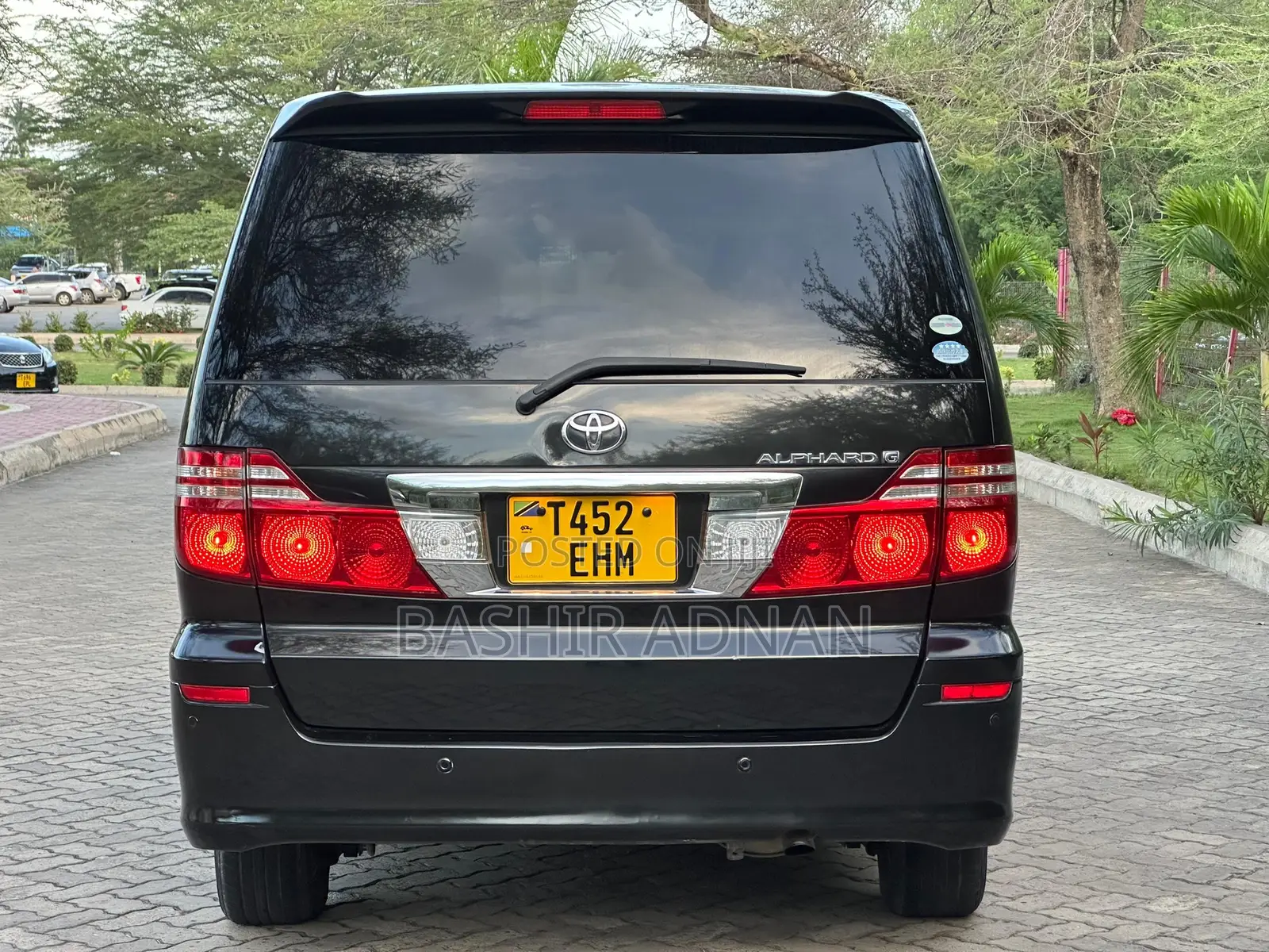 Toyota Alphard 2007 Black
