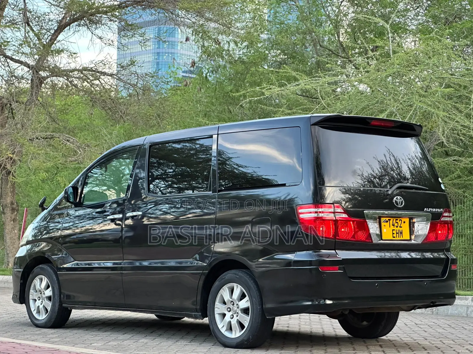 Toyota Alphard 2007 Black