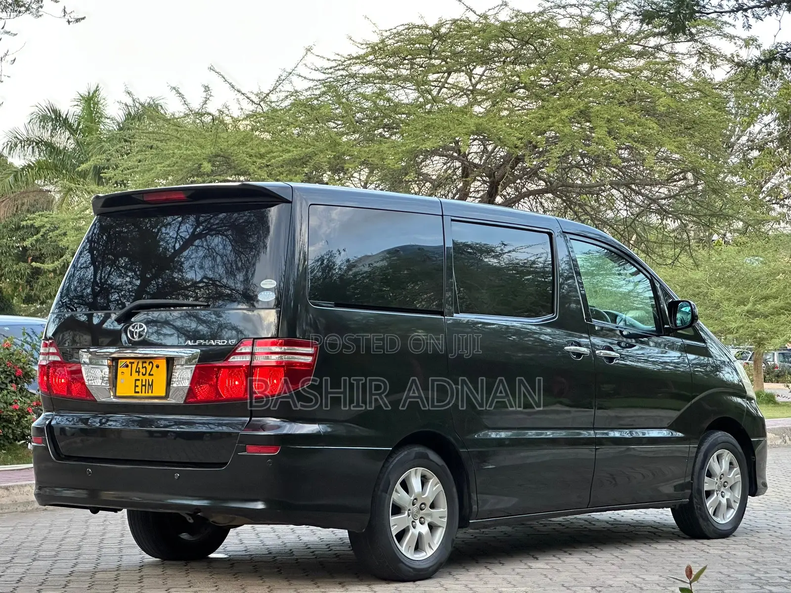 Toyota Alphard 2007 Black