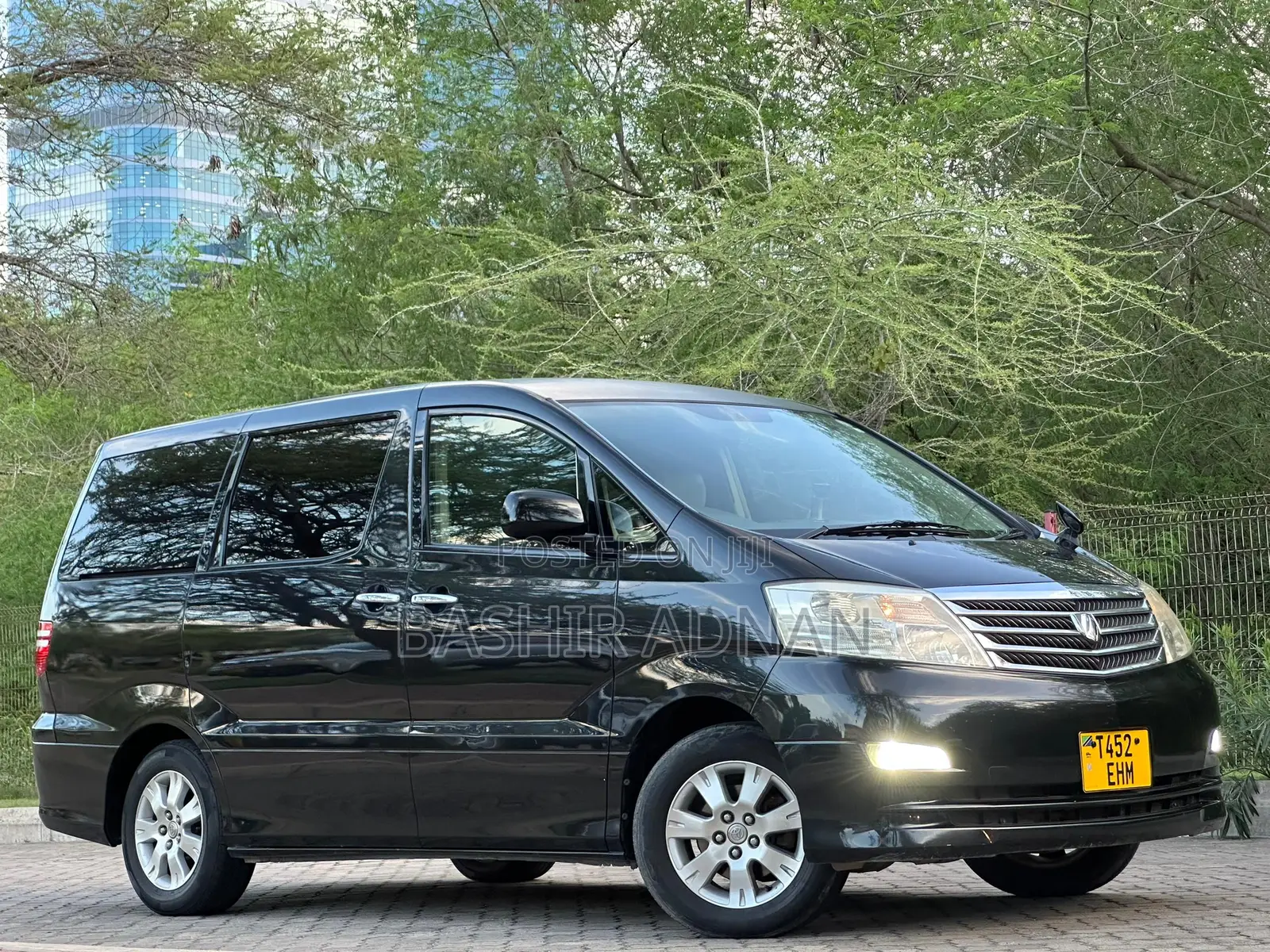 Toyota Alphard 2007 Black