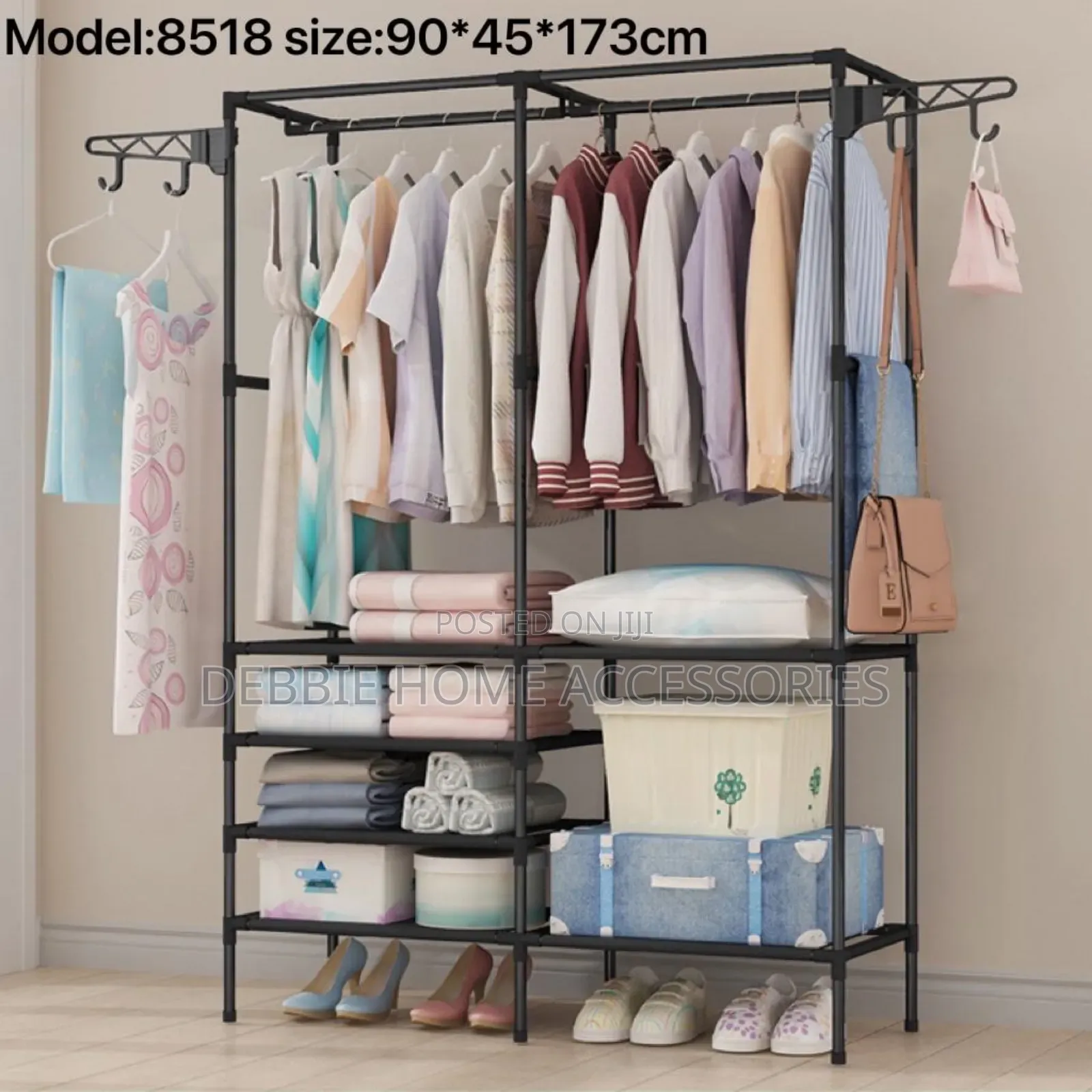 Heavy-Duty Portable Garment Rack