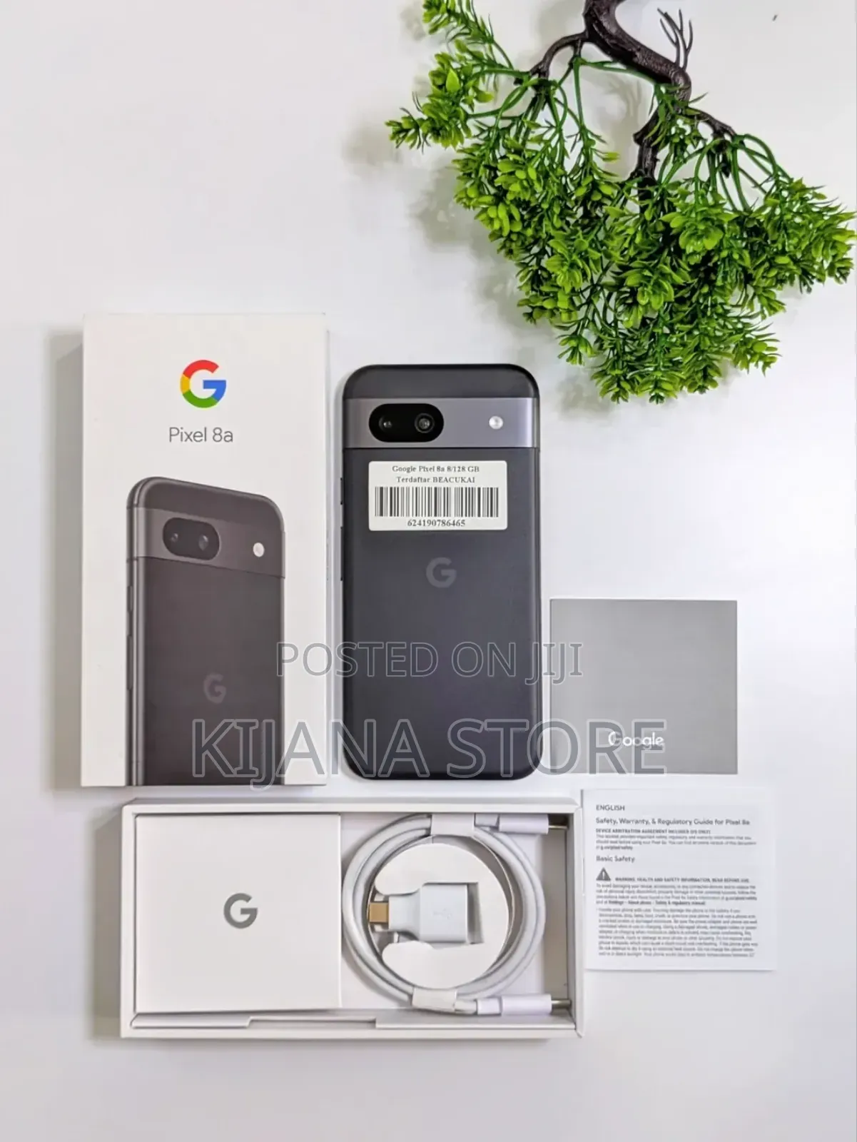 New Google Pixel 8a 128 GB Black