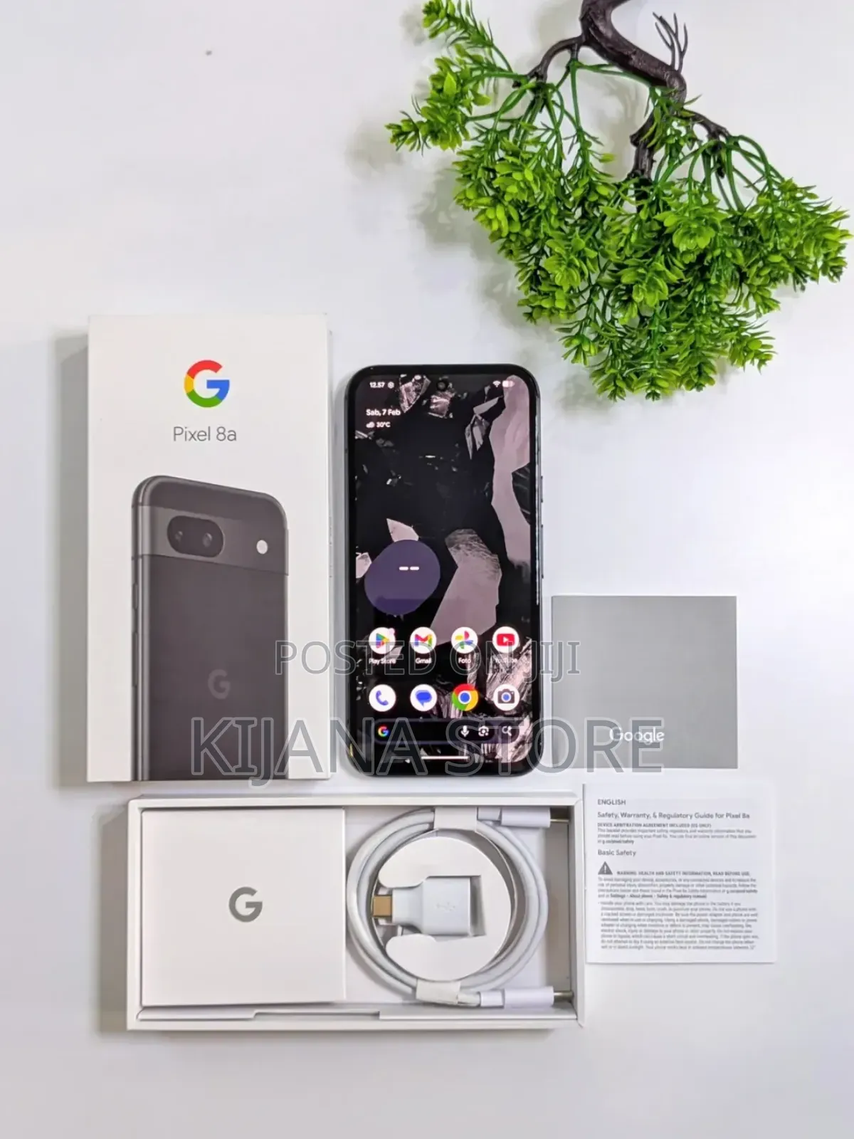 New Google Pixel 8a 128 GB Black