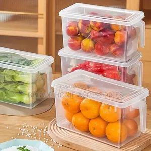 Stackable Refrigerator Storage Organizers -1set(3pcs)