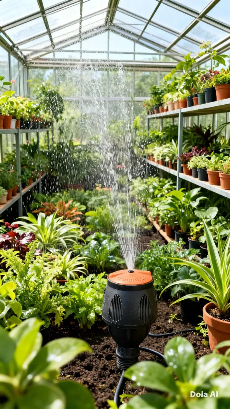 Plastic Oval Irrigation Sprinkler