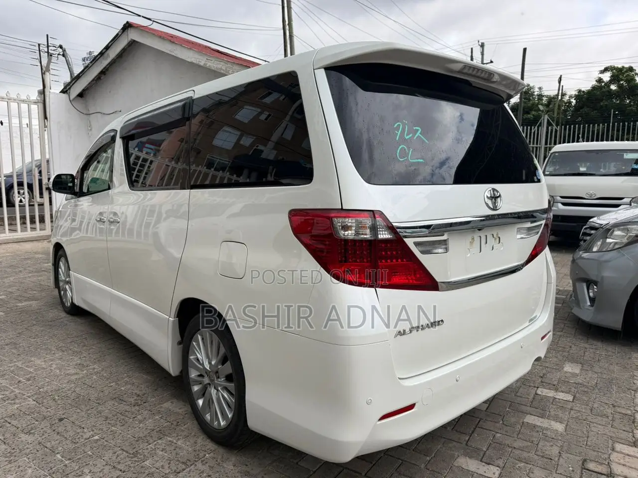 Toyota Alphard 2013 White