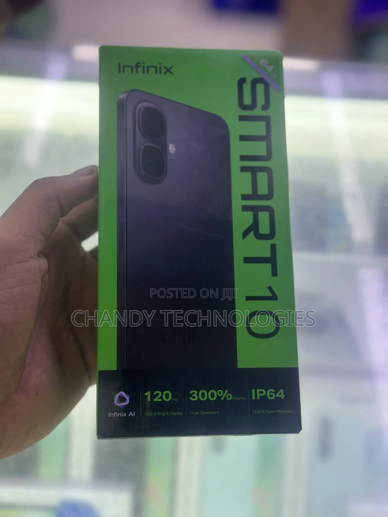 New Infinix Smart 10 64 GB Black