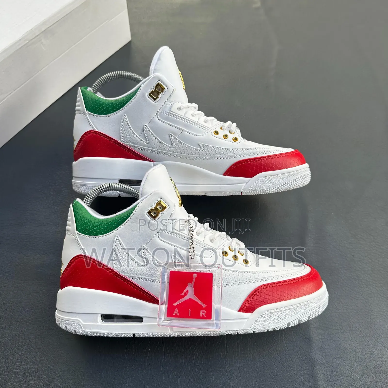 Men's Leather Shoes Air Jordan 3 and Brand New Very Stylish
