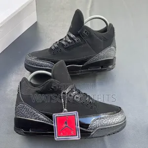 Men's Leather Shoes Air Jordan 3 and Brand New Very Stylish