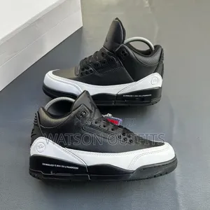Men's Leather Shoes Air Jordan 3 and Brand New Very Stylish