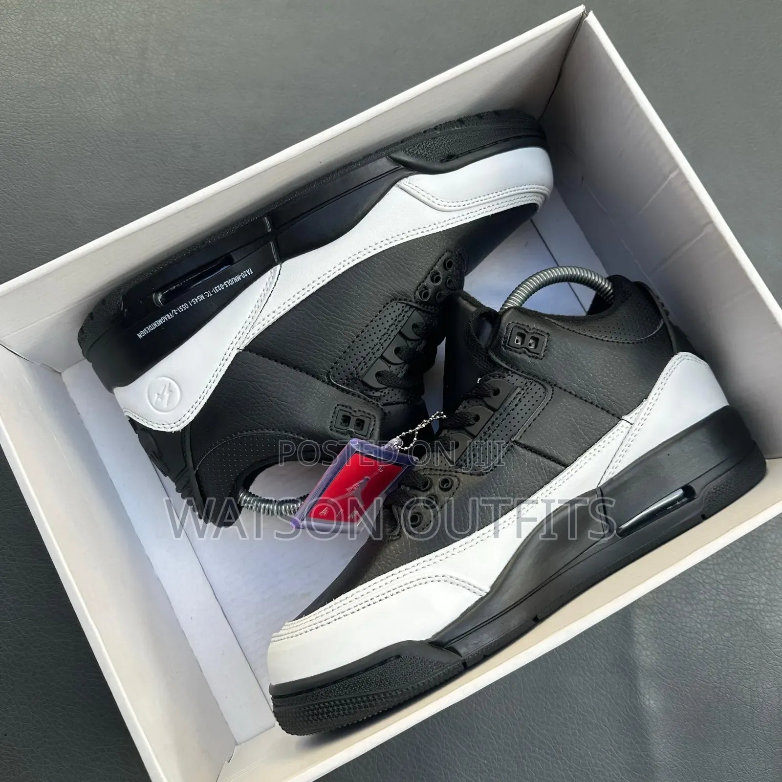 Men's Leather Shoes Air Jordan 3 and Brand New Very Stylish