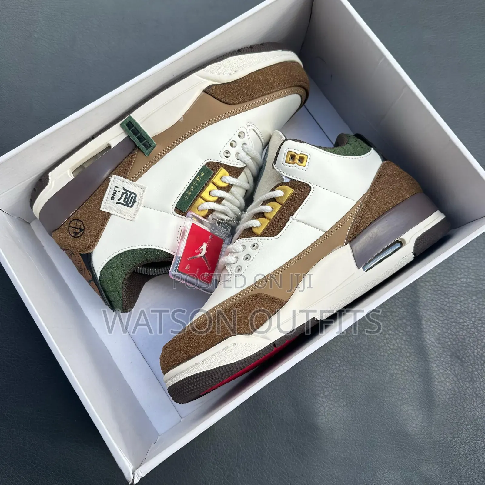 Men's Leather Shoes Air Jordan 3 and Brand New Very Stylish