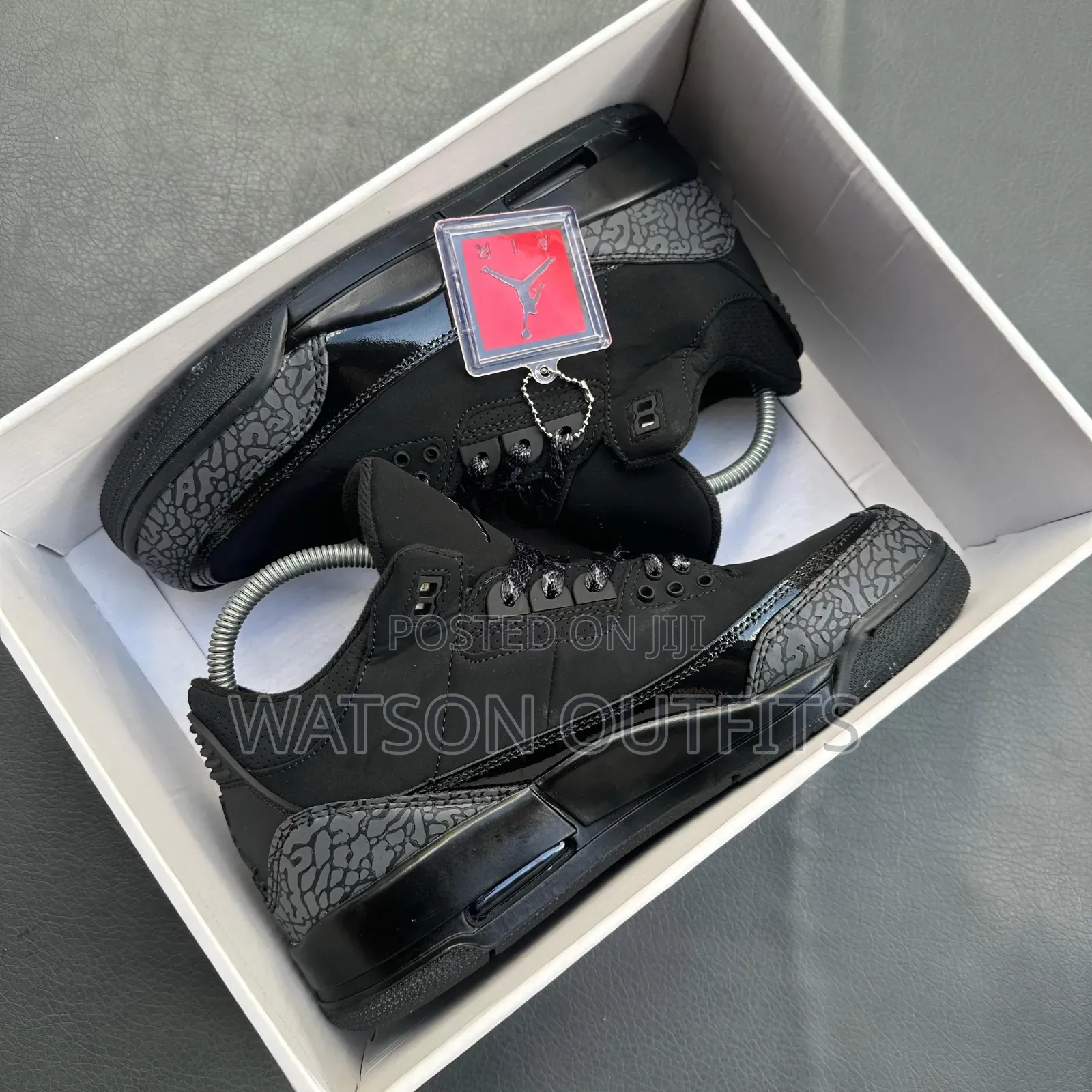 Men's Leather Shoes Air Jordan 3 and Brand New Very Stylish