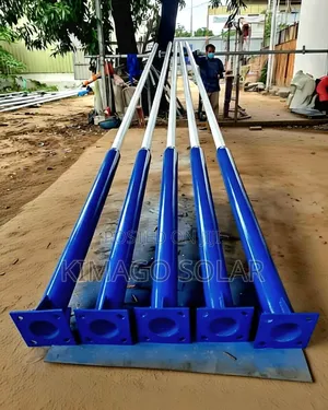 Nguzo Ya Solar Street Light 6m Class B Tapered Imara Bei Nafuu Tz