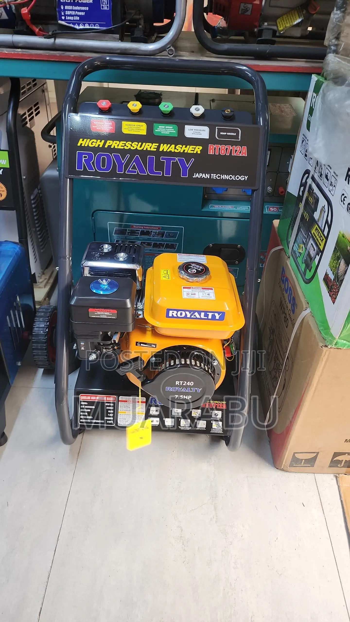 Royalty High Pressure Washer Rt8712a