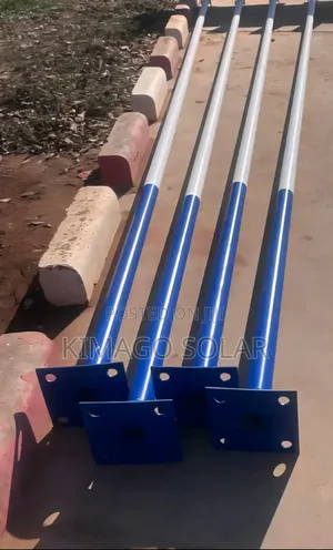 High Quality 6m Solar Street Light Pole Class B Tapered Tanzania