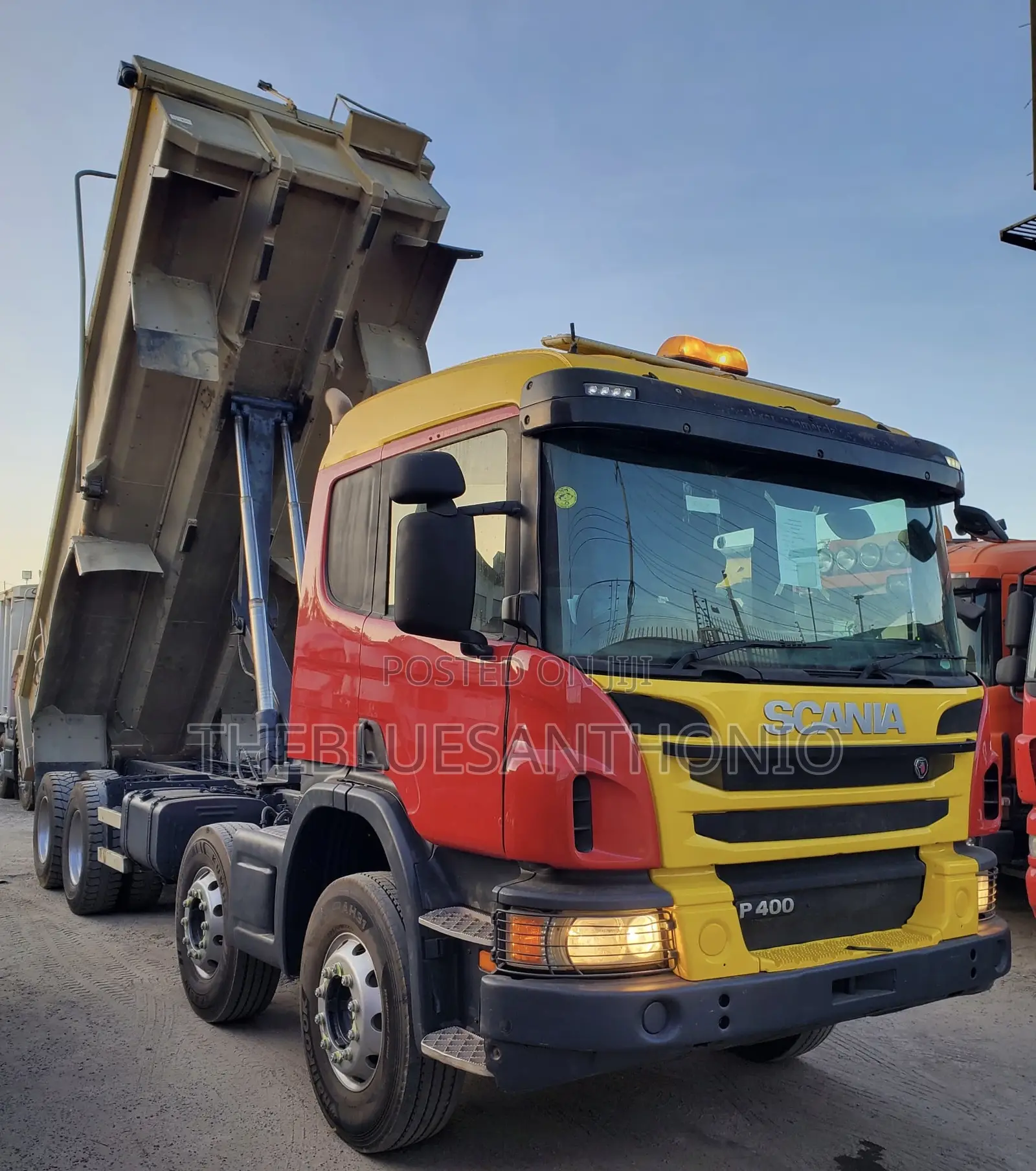 Scania 2014 Yellow