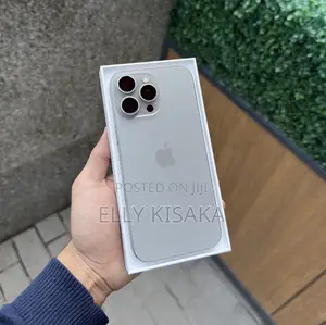 New Apple iPhone 16 Pro Max 256 GB Silver