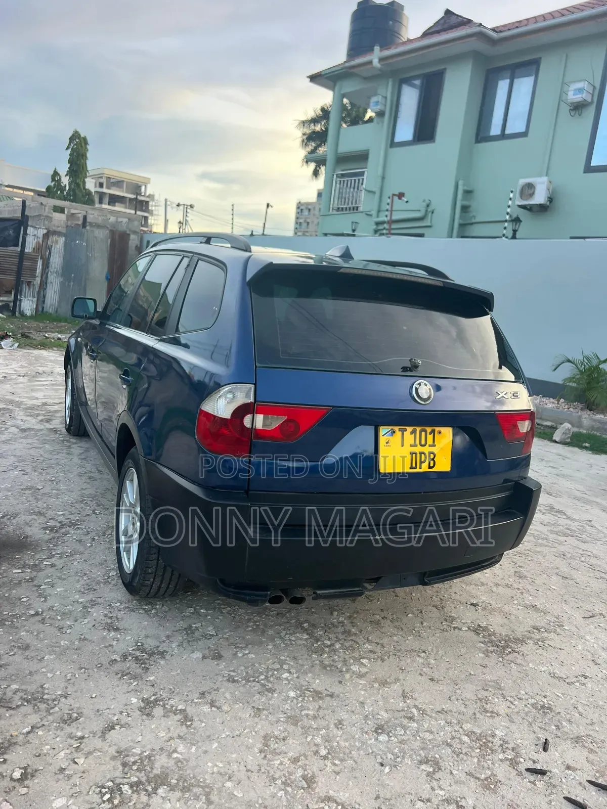 BMW X3 2.0d 2006 Blue