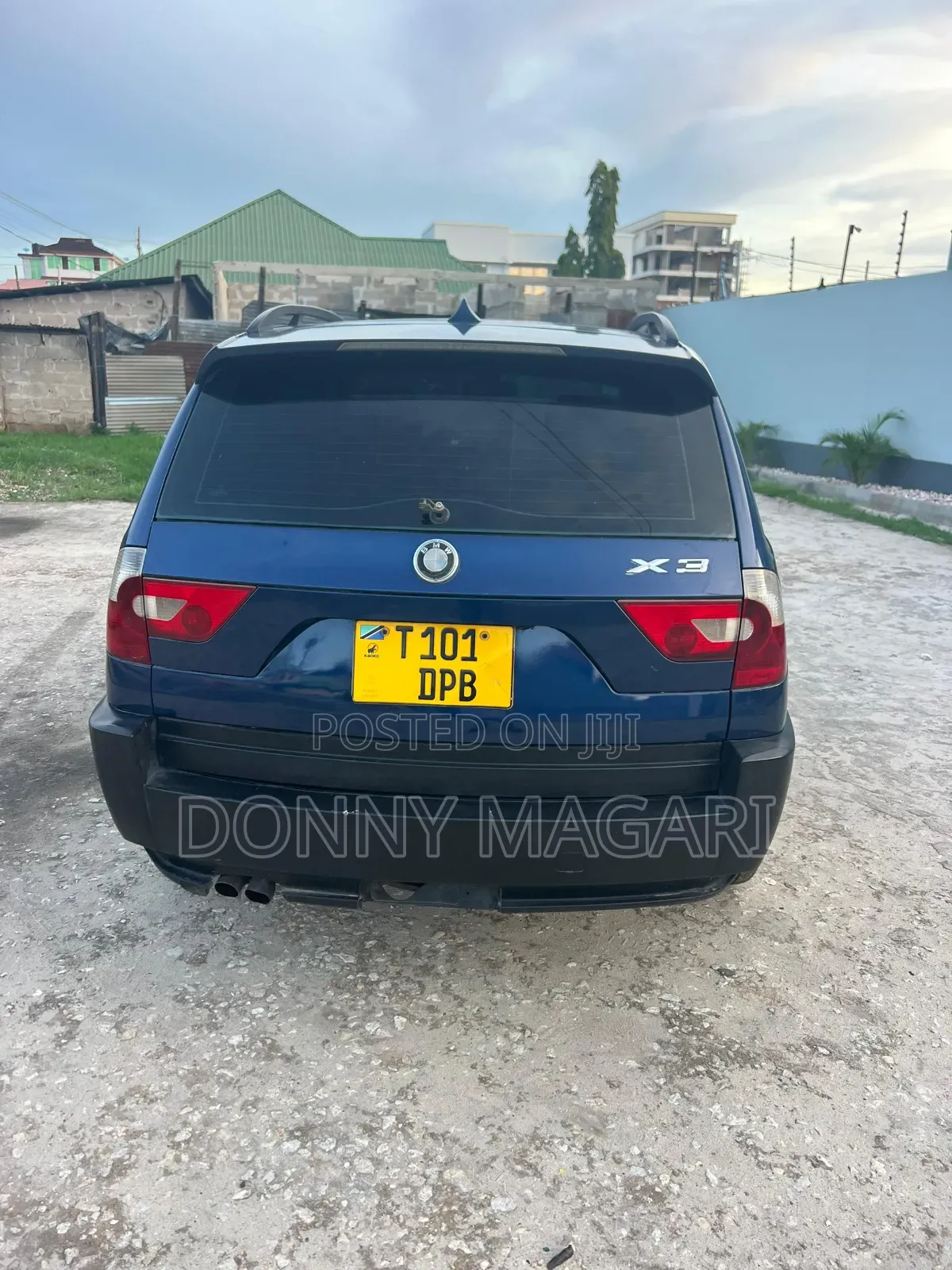 BMW X3 2.0d 2006 Blue