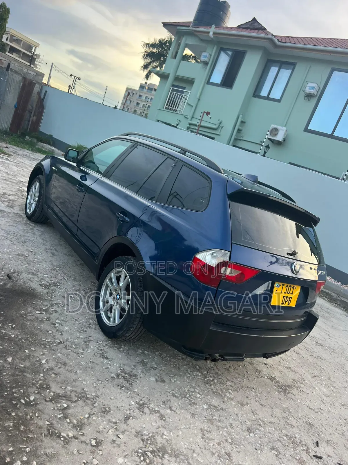 BMW X3 2.0d 2006 Blue