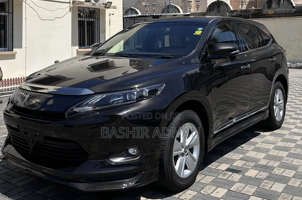 Toyota Harrier Progress Metal & Leather 2016 Black
