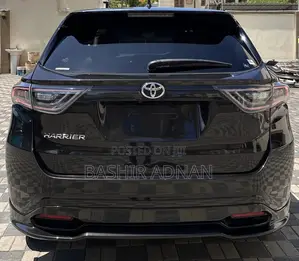 Toyota Harrier Progress Metal & Leather 2016 Black