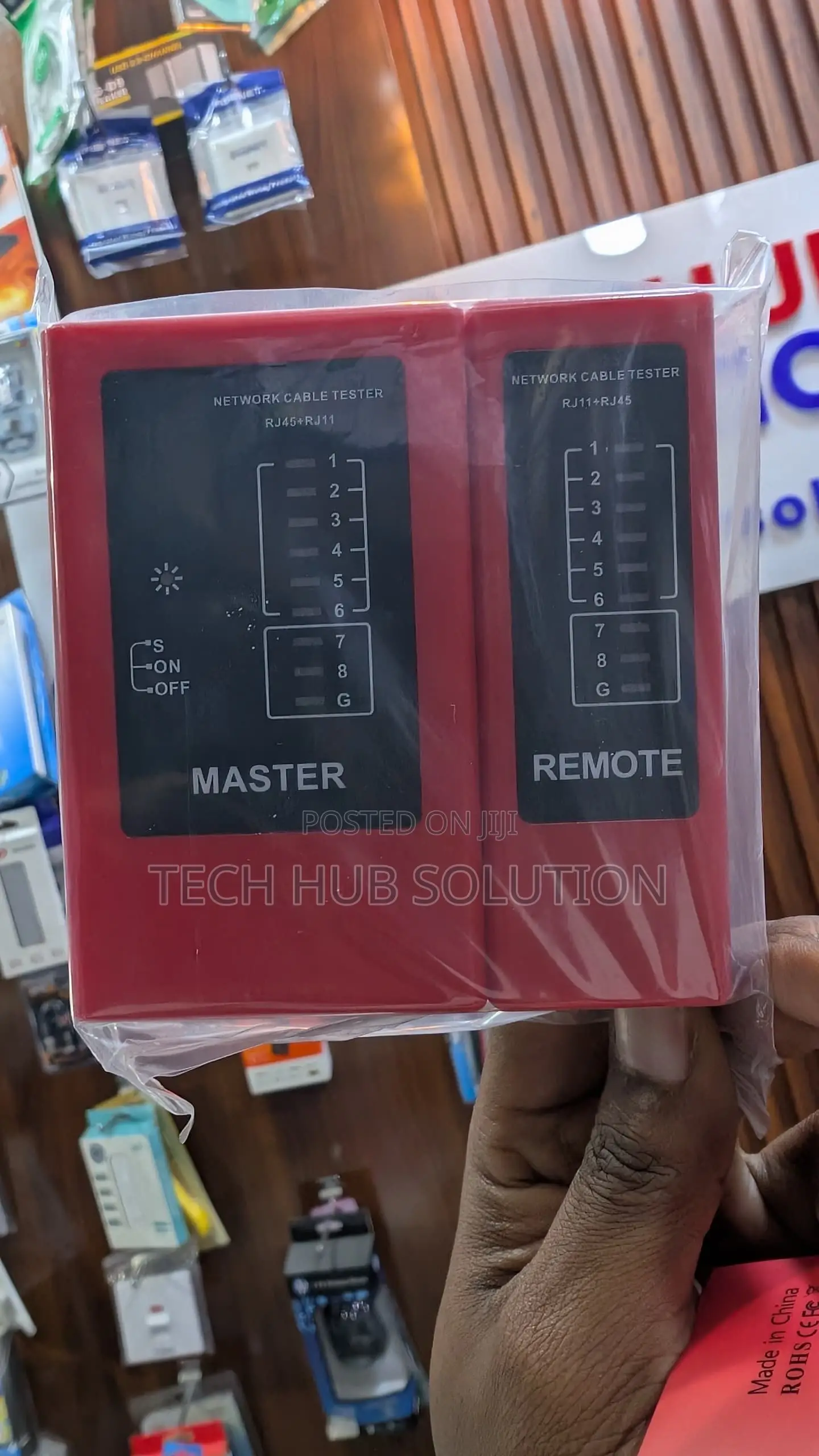 Network Cable Tester (Rj45/Rj11 Lan Cable Tester)