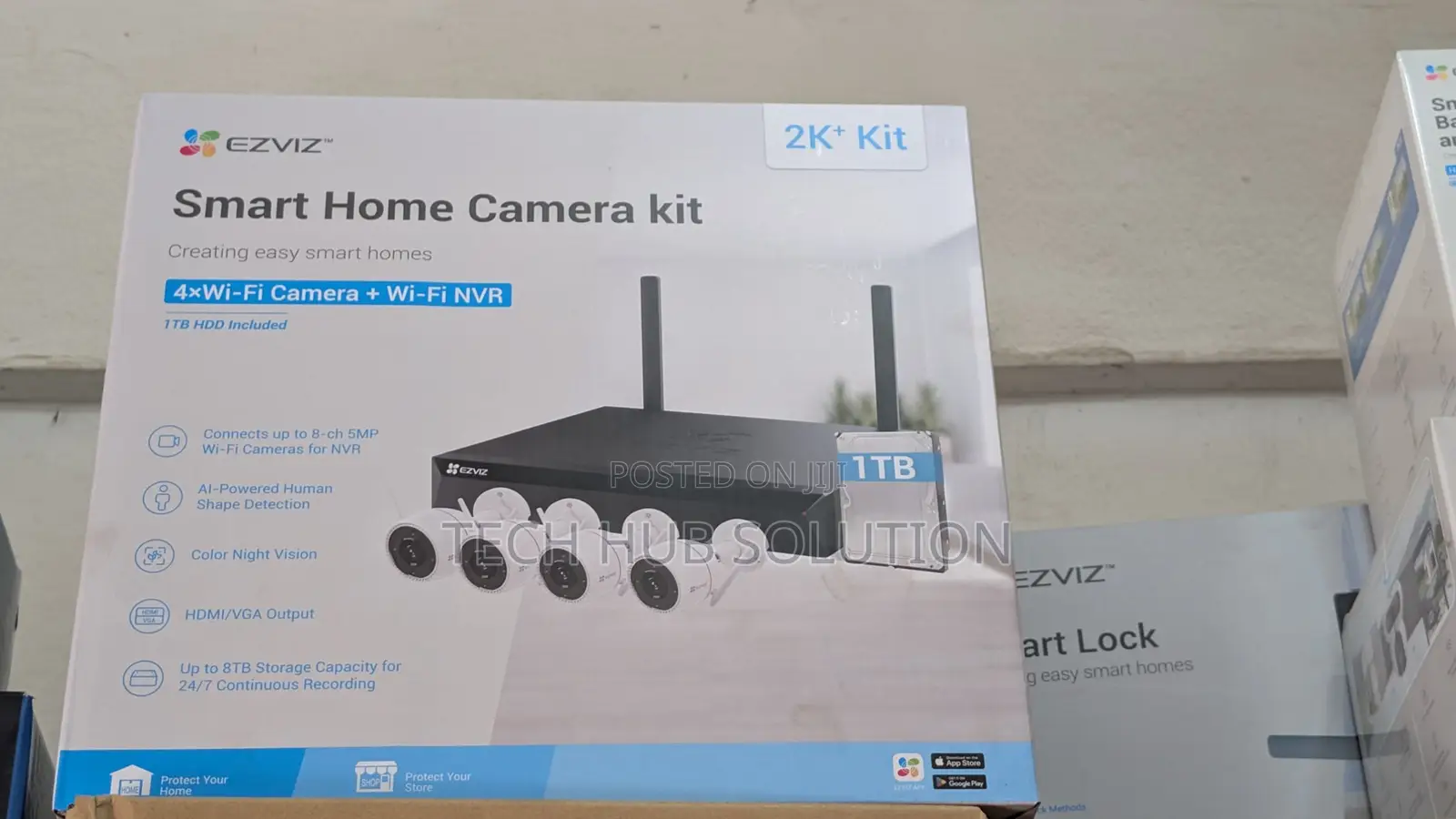 Ezviz Smart Home Camera Kit (Complete Security System)