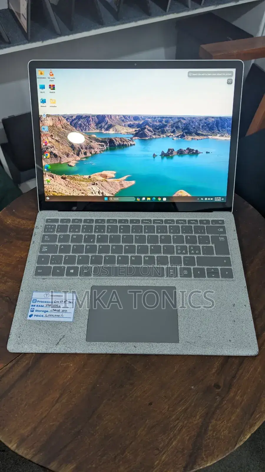 New Laptop Microsoft Surface Laptop 3 8GB Intel Core i5 SSD 256GB