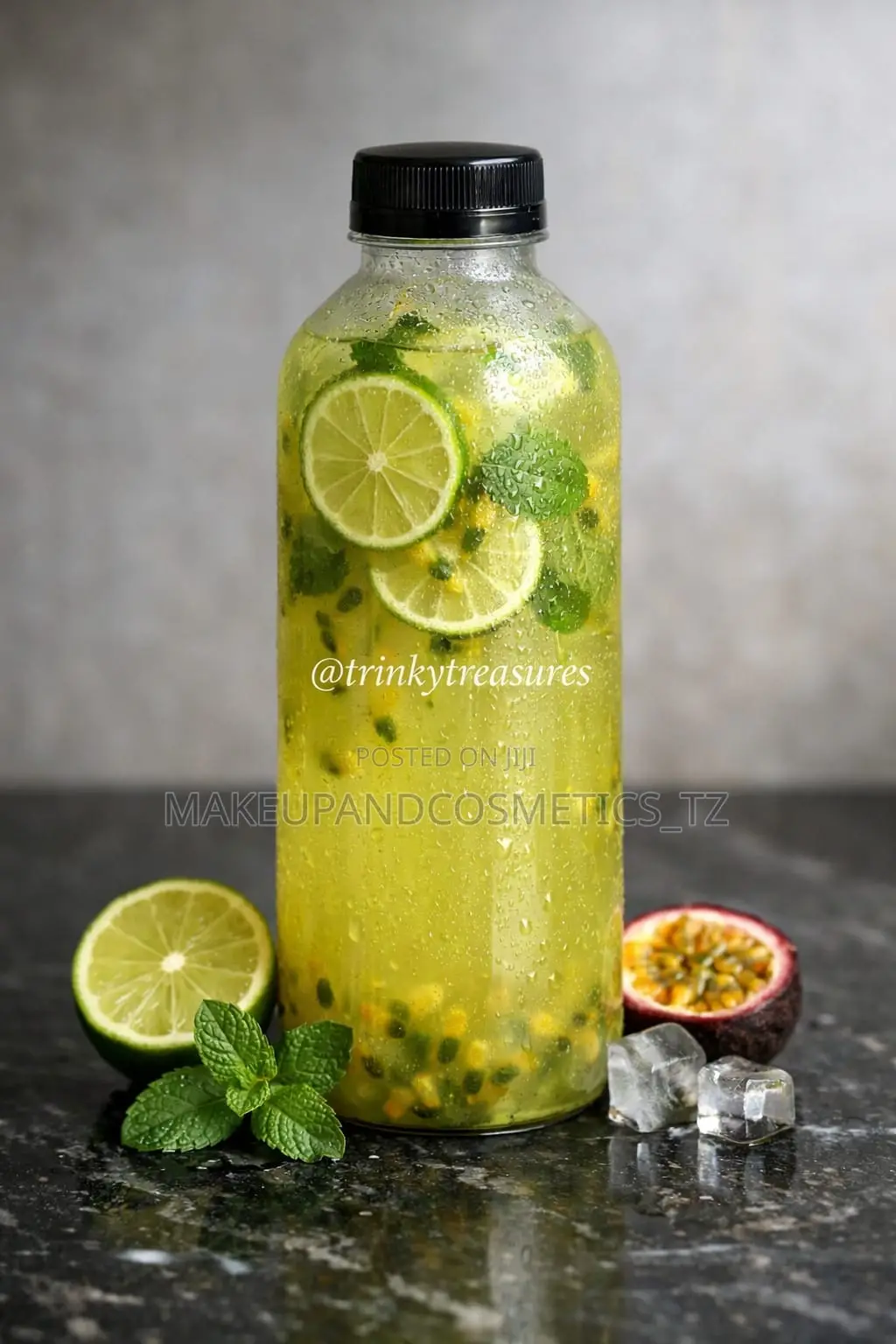 Lime Mint Passion Mocktail