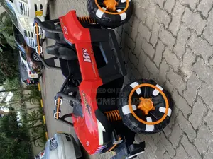 Red Jeep Kid Car
