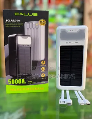Calus Solar Power Bank 50000mah [Solar 560]