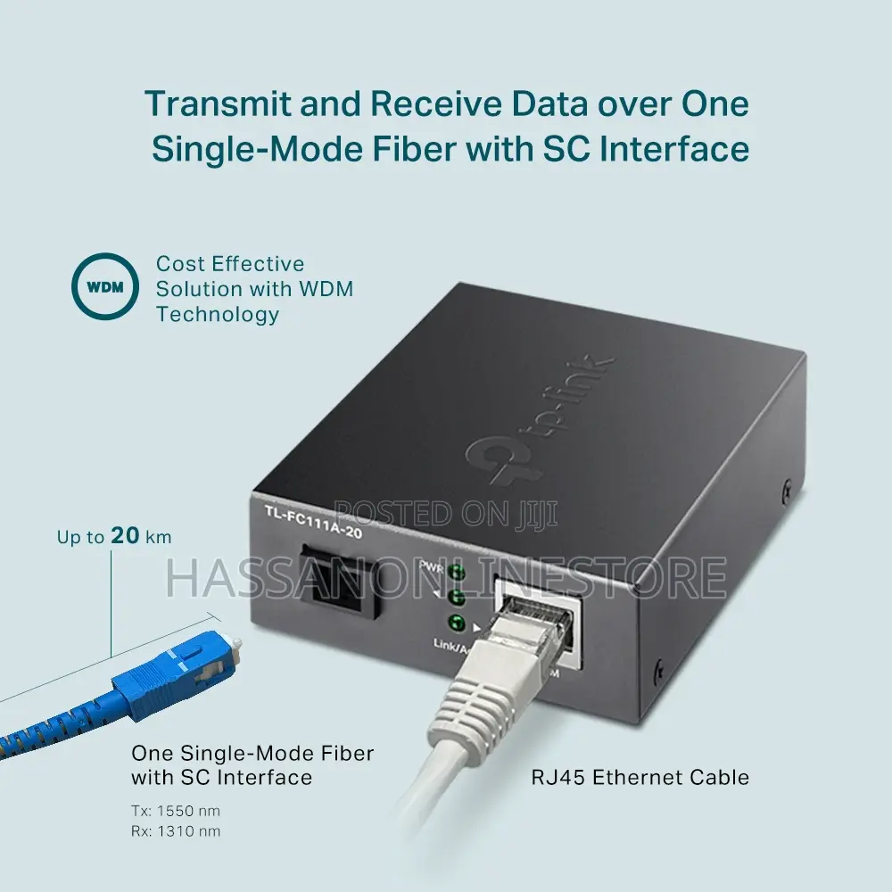 Tp-Link Fc111a-20 10/100 MBPS WDM Media Converter