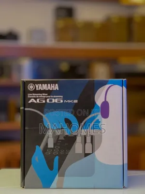 Download
Yamaha Ag06mk2 6-Channel Mixer and Usb Audio Interface (White
