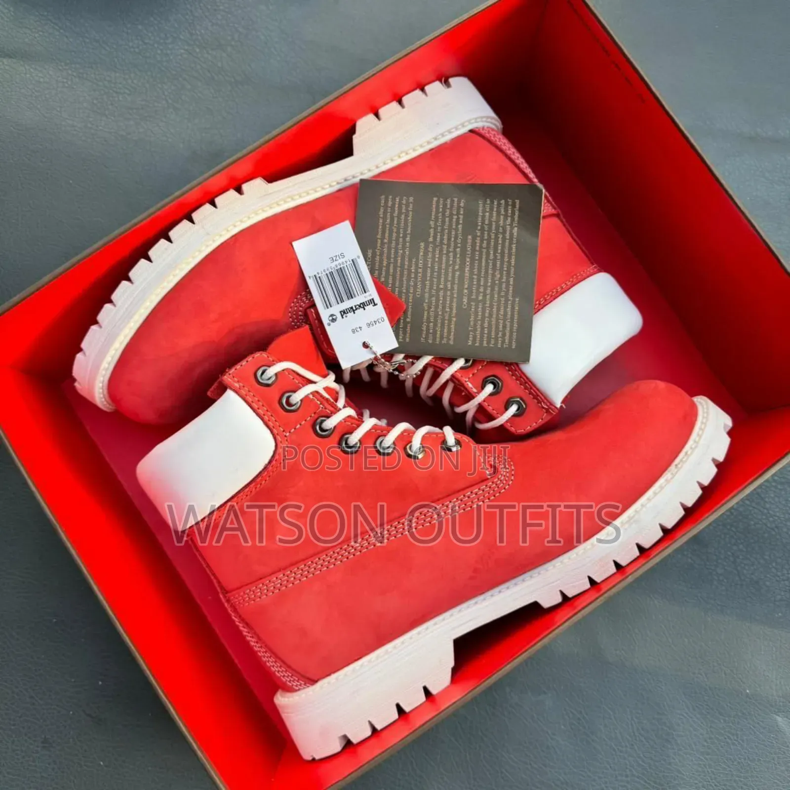 2 Colours Timberland Brand New Men's Leather Shoes Org