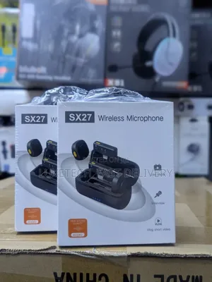 SX27 Wireless Lavalier Microphone Noise Cancellation (iPhone + Type-C)