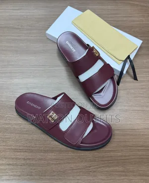 Givenchy Zara Brands Men's Original Leather Sandals