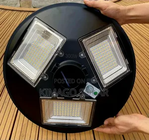 Eco Smart 300w Solar Ufo Garden Light Zero Electricity Cost Forever!