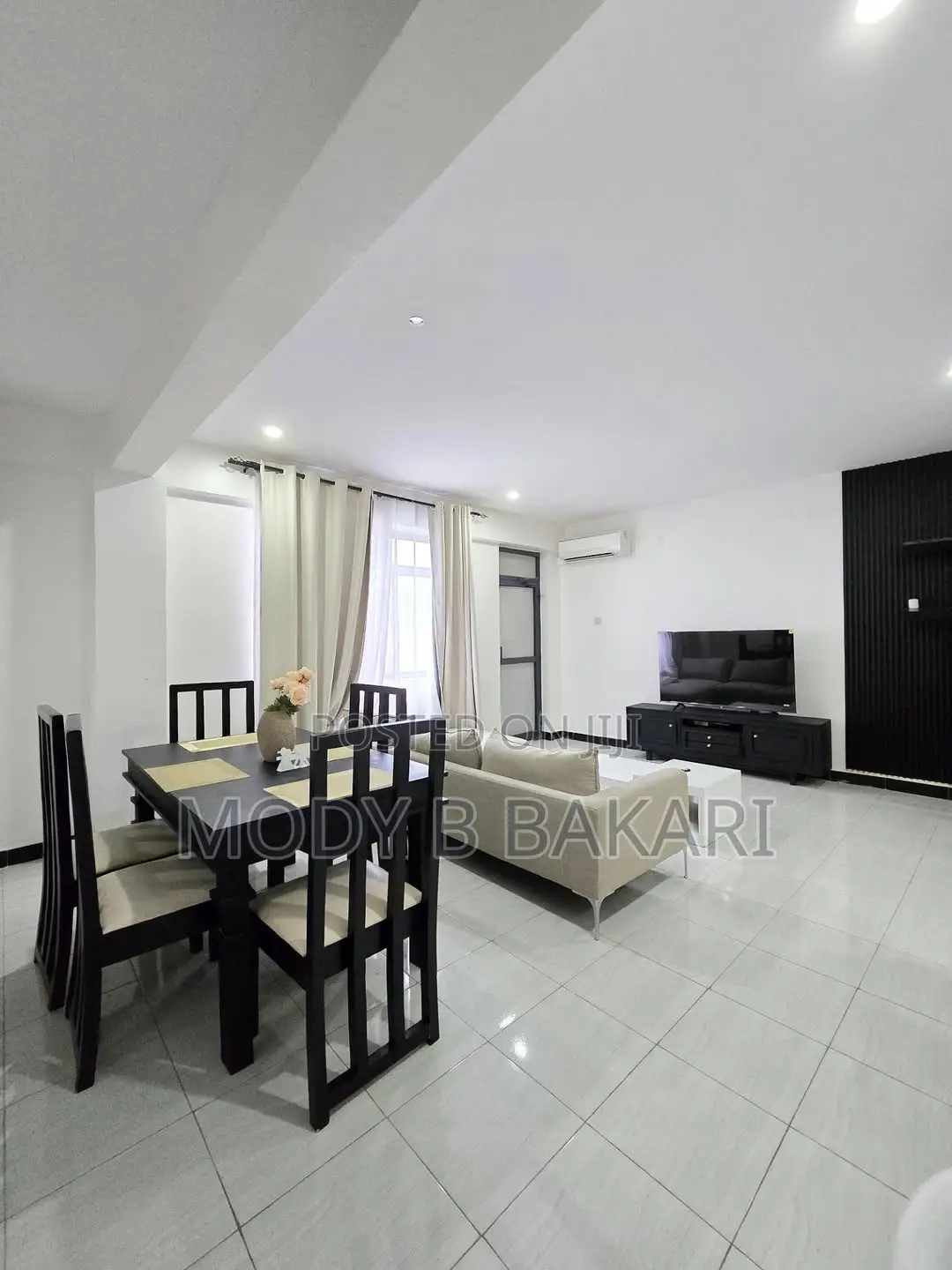Furnished 3bdrm Apartment in Masaki for rent