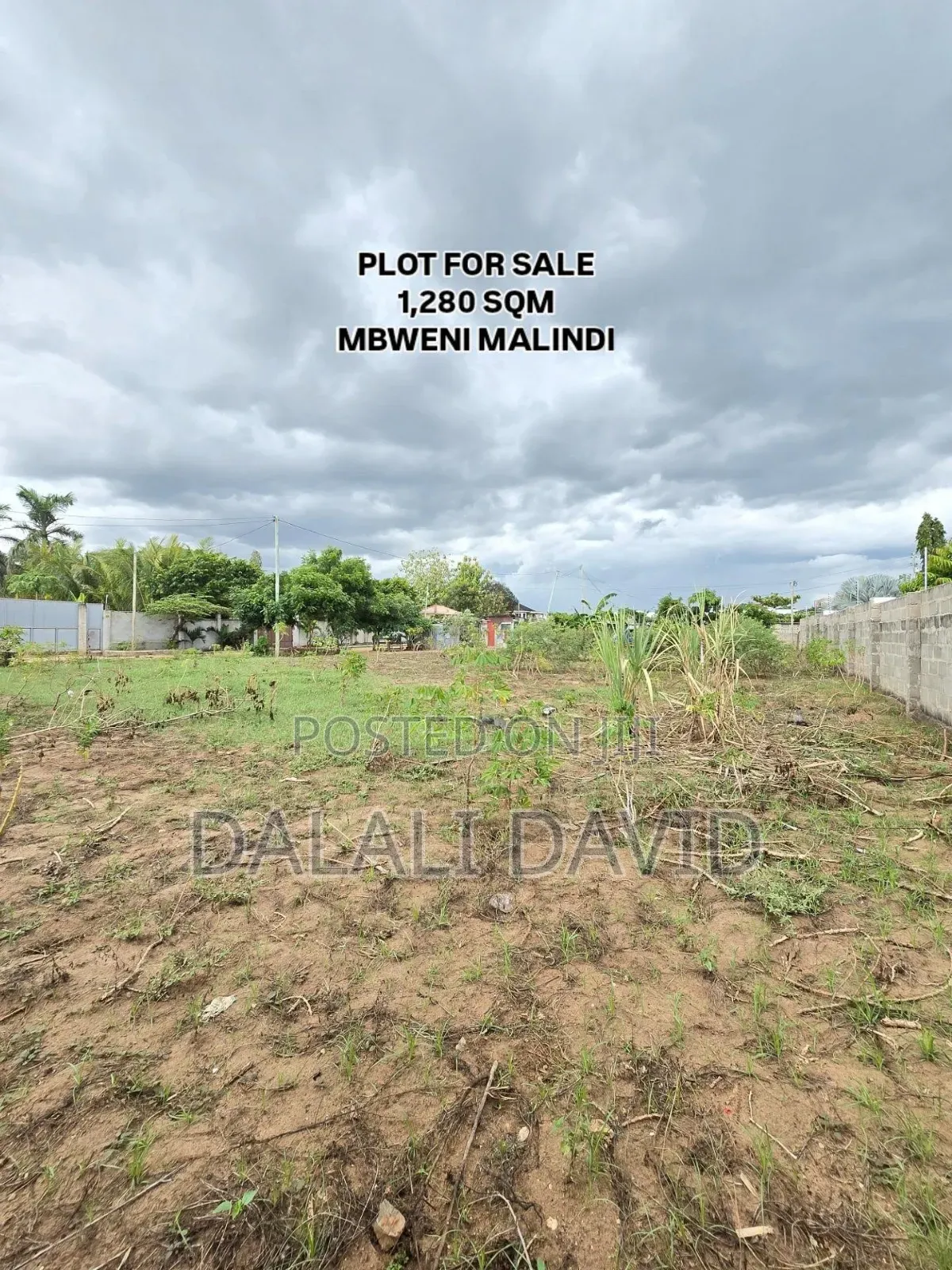 Plot for Sale at Mbweni Malindi