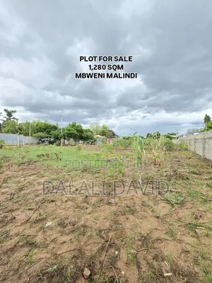 Plot for Sale at Mbweni Malindi