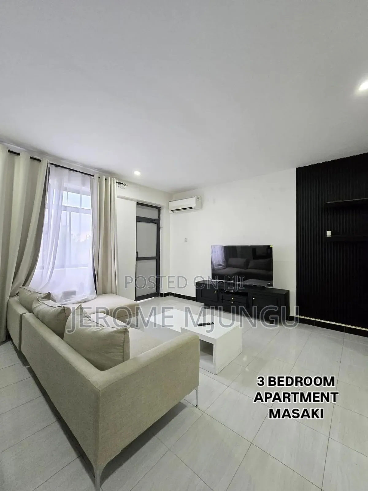Furnished 3bdrm Apartment in Masaki for rent