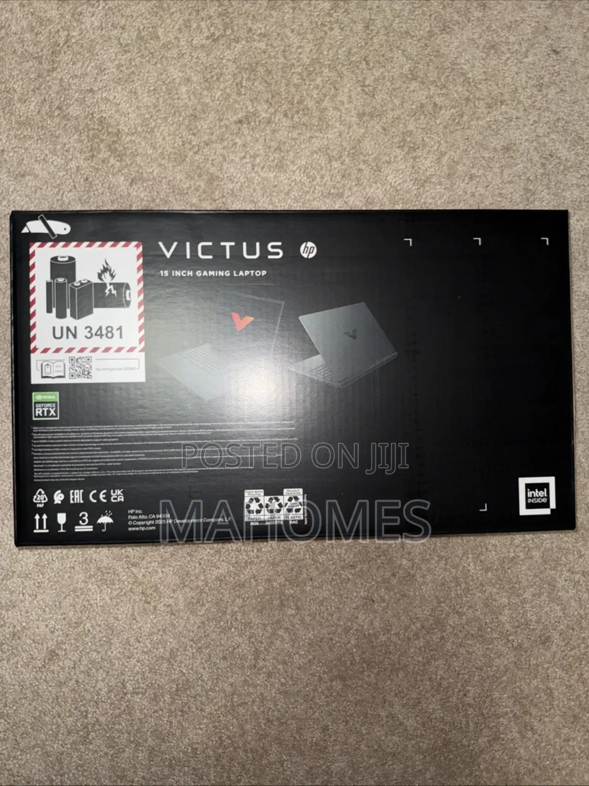 New Laptop HP Victus 15 16GB Intel Core i5 SSD 512GB