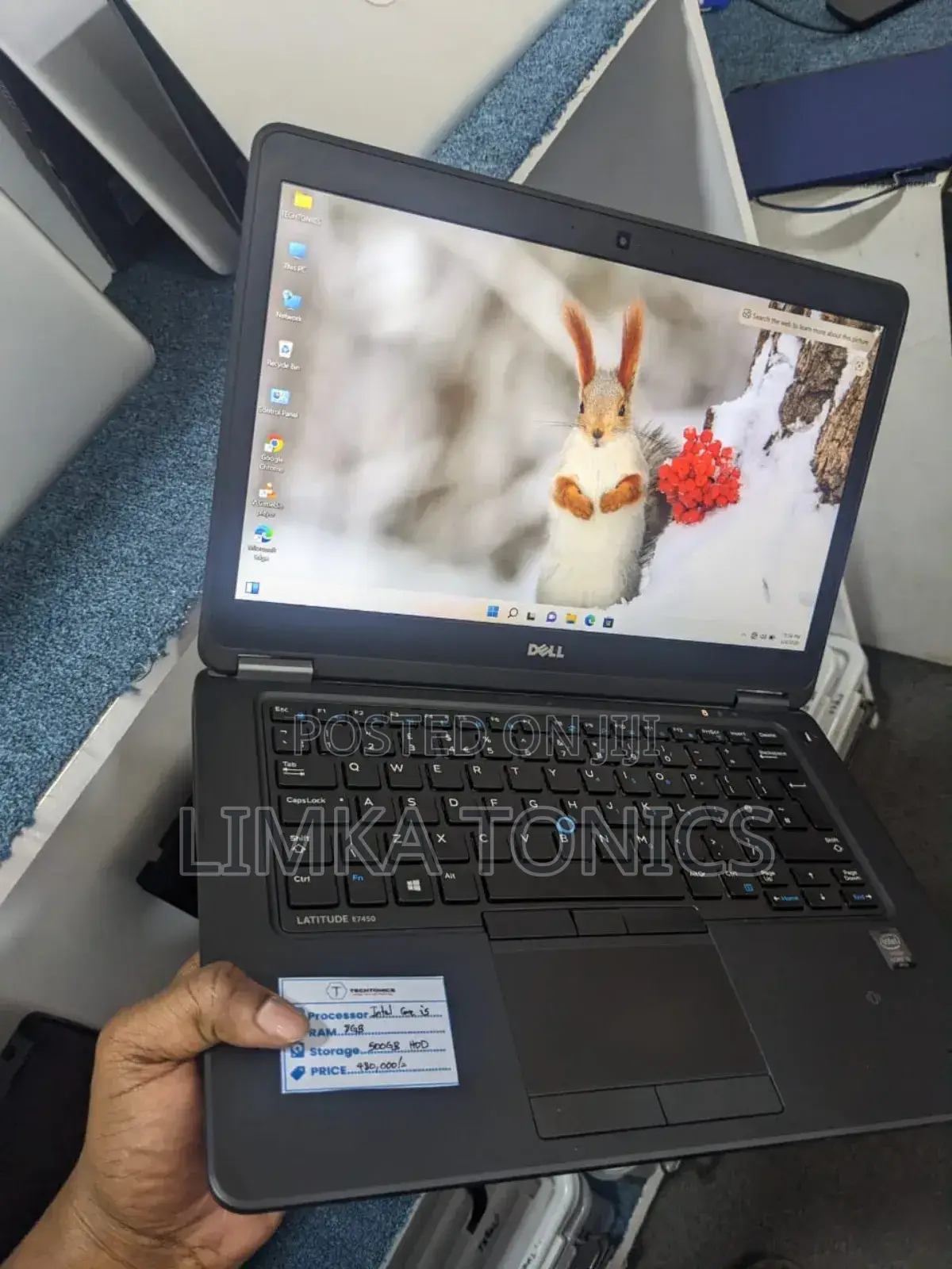 New Laptop Dell Latitude E7450 8GB Intel Core i5 HDD 500GB