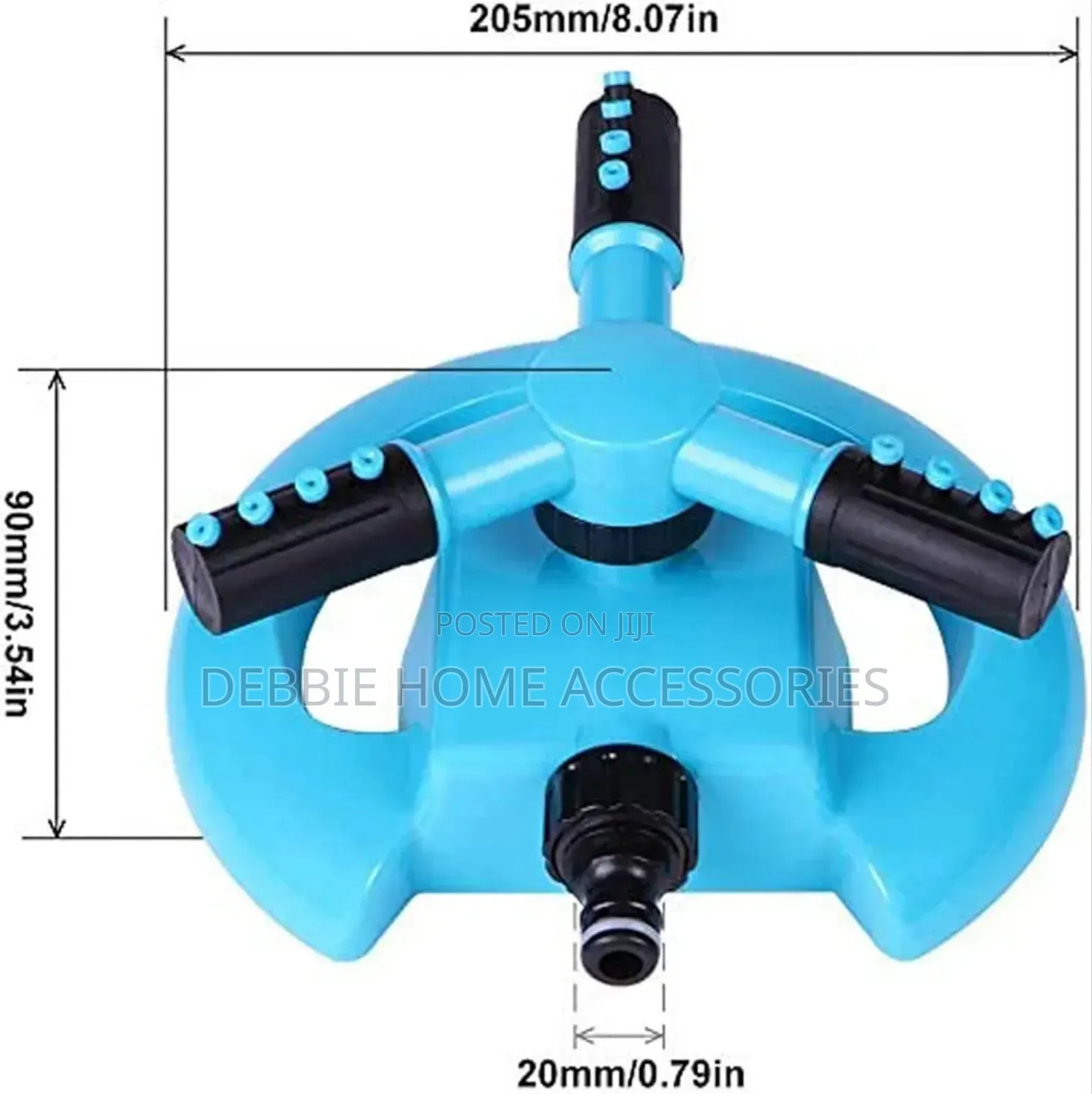 Automatic 360° Rotating Garden Water Sprinkler